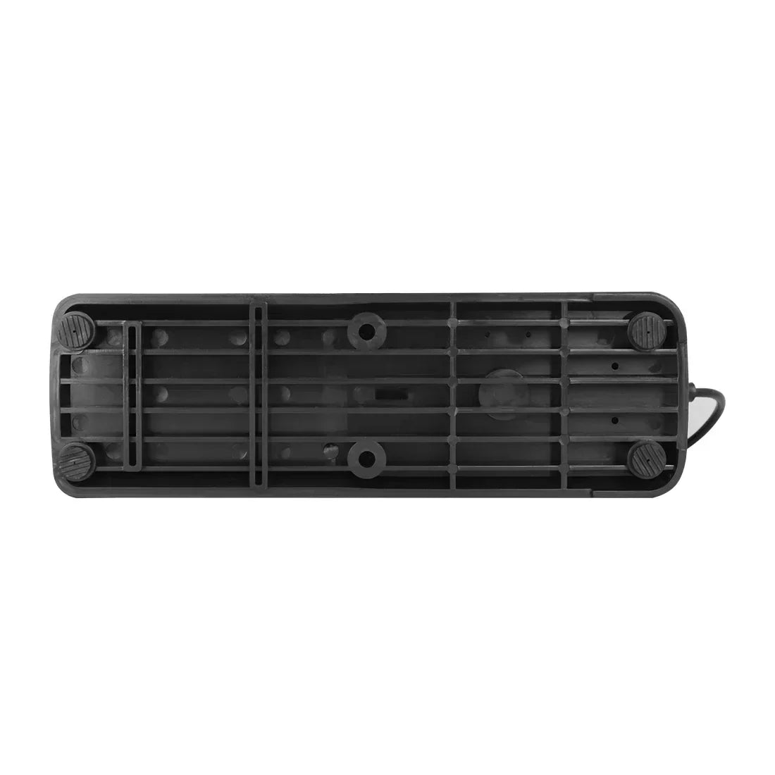 Black plastic sustain damper pedal with grid pattern and four feet for roland electronic piano keyboard pedal musical use