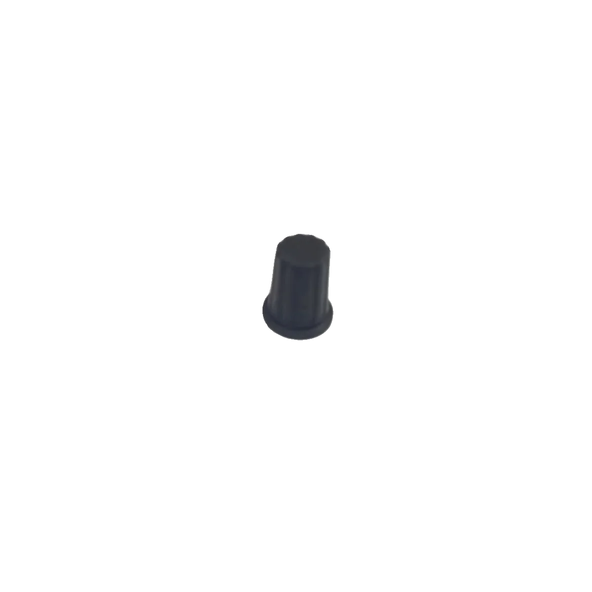 Black cylindrical pioneer time cap with smooth matte finish compatible with time cap xdjrx3 and djma9 v10 models