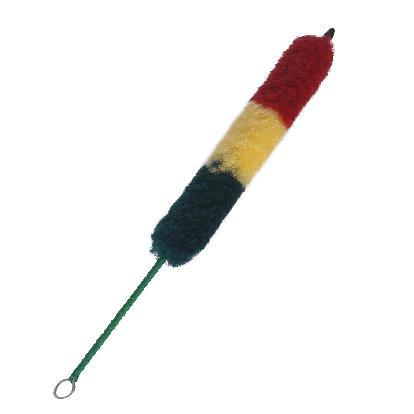 Professional 17 keys bb clarinet accessories reed box cleaning brushes trimmer with red yellow green bristles on green handle