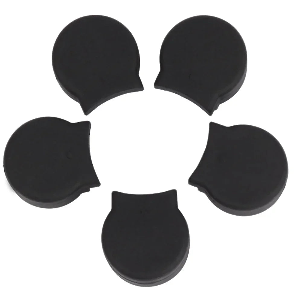 Black silicone cap covers for furniture legs as bb clarinet accessories reed box cleaning brushes trimmer component
