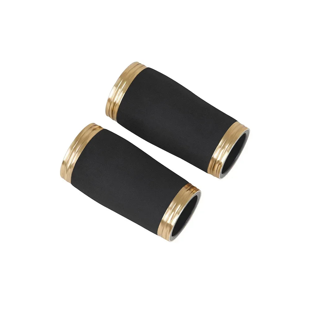 Black rubber hose couplings with gold metallic end caps for keys bb clarinet accessories reed box cleaning brushes trimmer