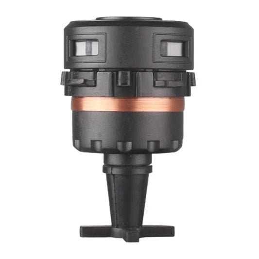 Professional nosem n-s7000 ktv karaoke mic cartridge featuring black plastic irrigation emitter with copper band and windows