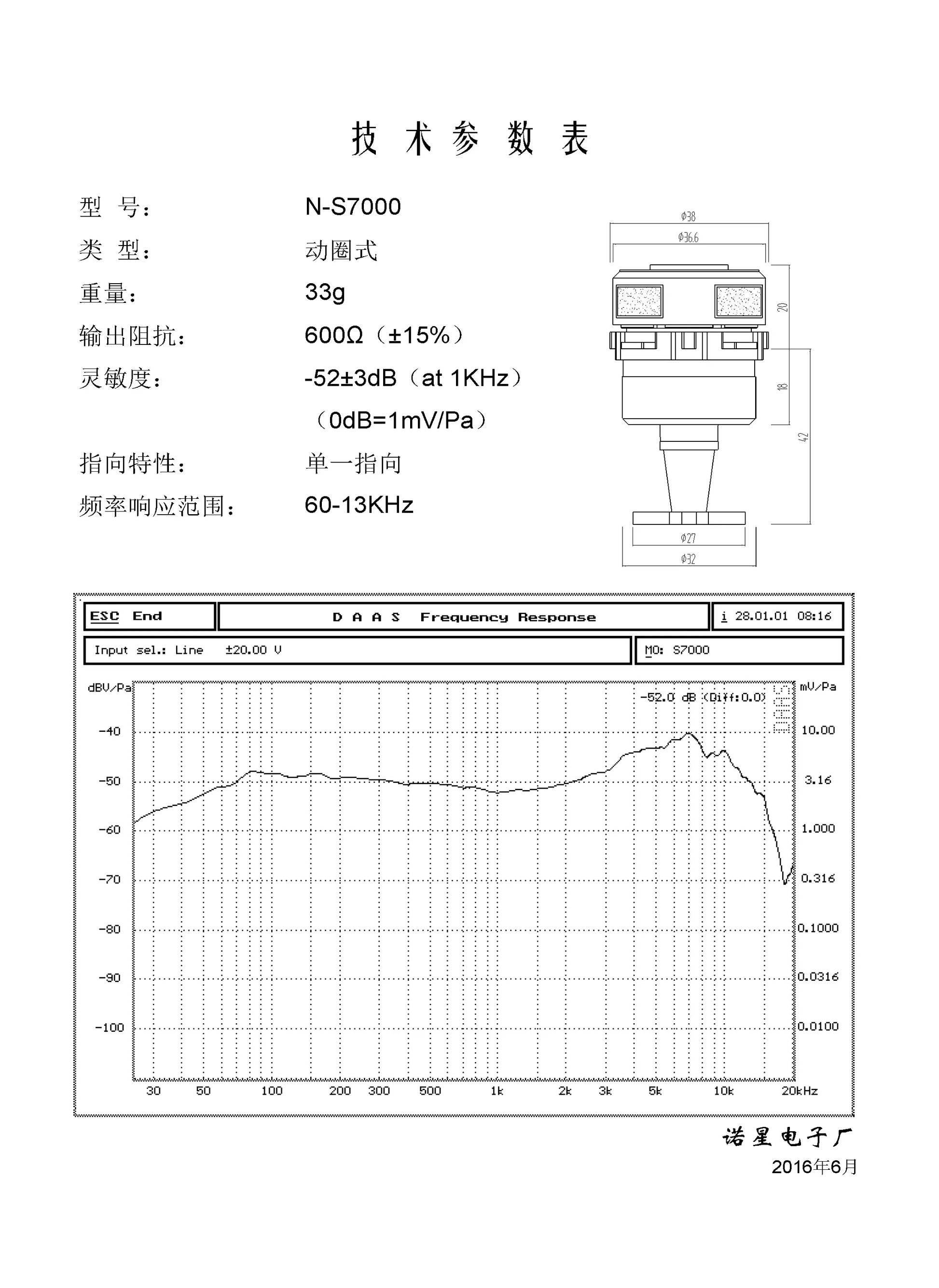 Professional nosem n-s7000 ktv karaoke mic cartridge dynamic microphone with 33g weight and 600ω output impedance