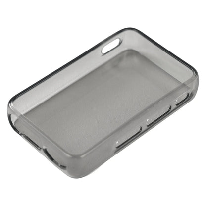 Transparent gray silicone phone case with textured finish for hiby r1 hifi supporting dsd256 pcm384khz 32bit x1600e