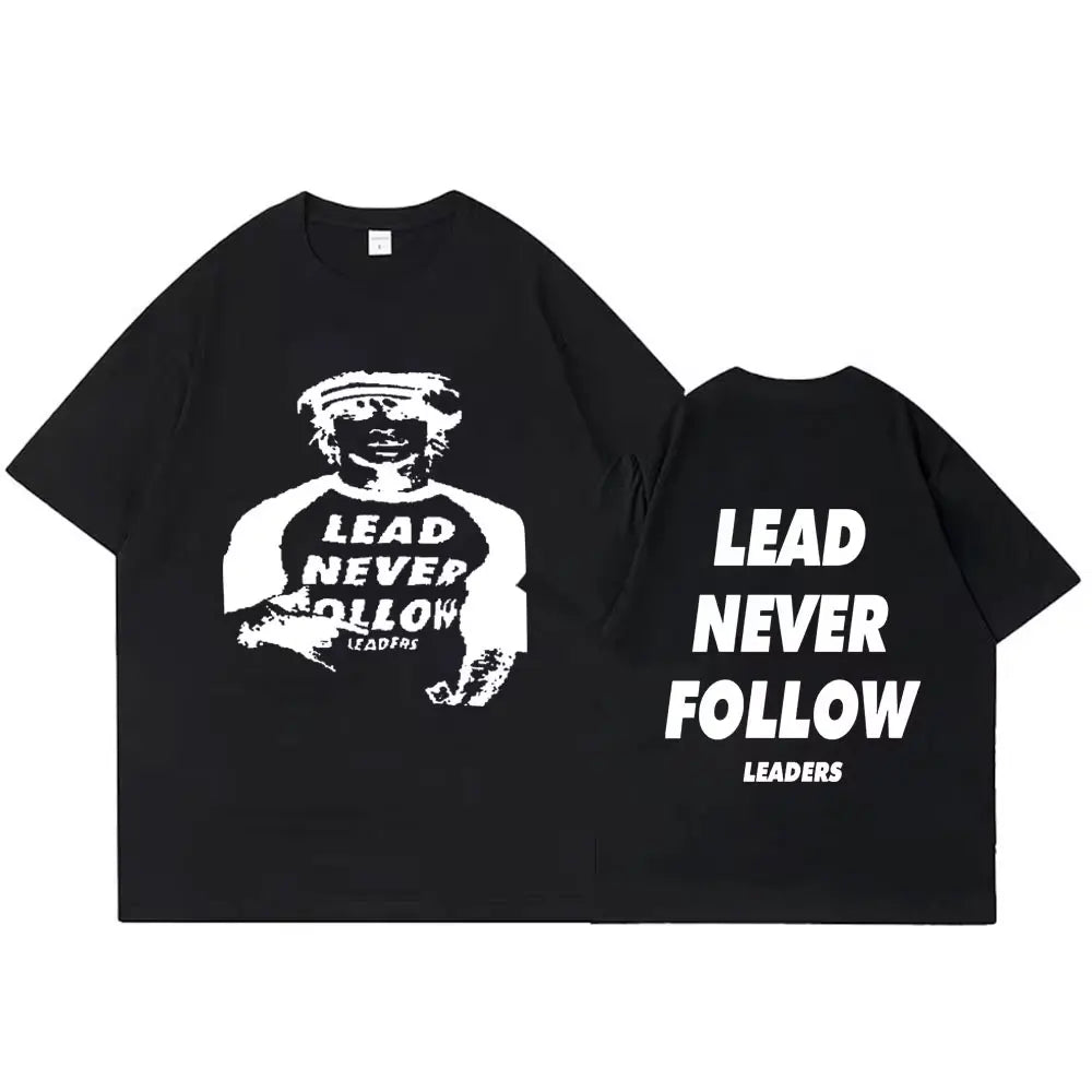 Black oversized rapper chief keef t shirt with white hip hop vintage graphic print casual soft 100% cotton fabric