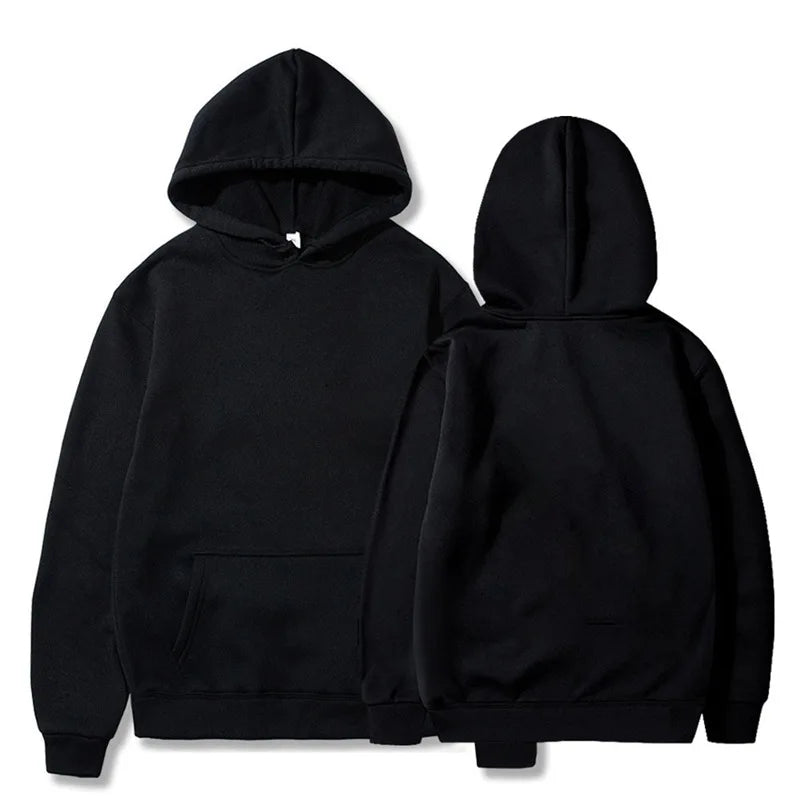Black hooded rapper daddy yankee hip hop gothic pullover sweatshirt retro with front pouch pocket and ribbed cuffs