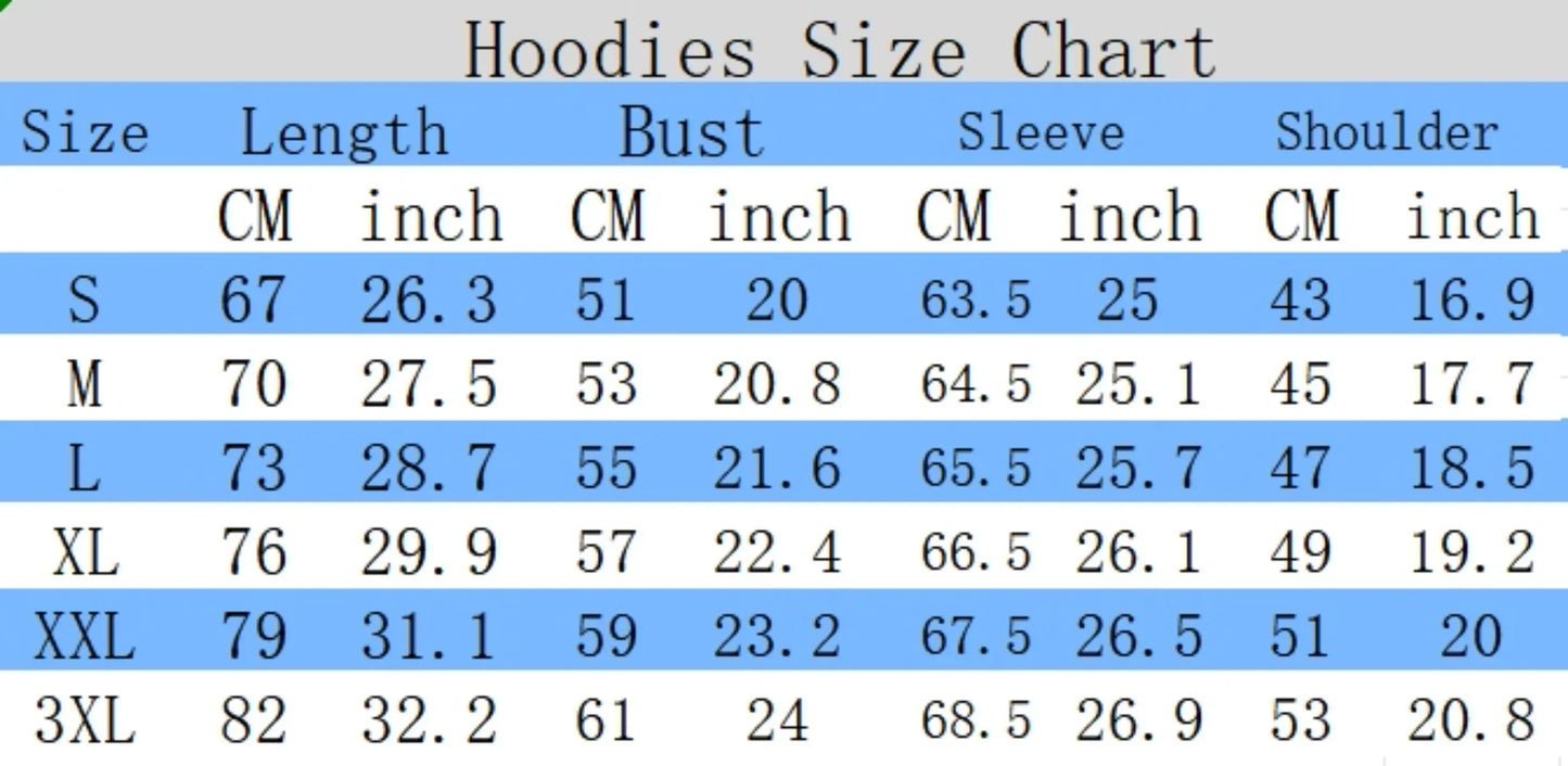 Hoodie size chart in cm and inches for rapper feid ferxxo print unisex streetwear ferxxo hoodie men sizes s to 3xl