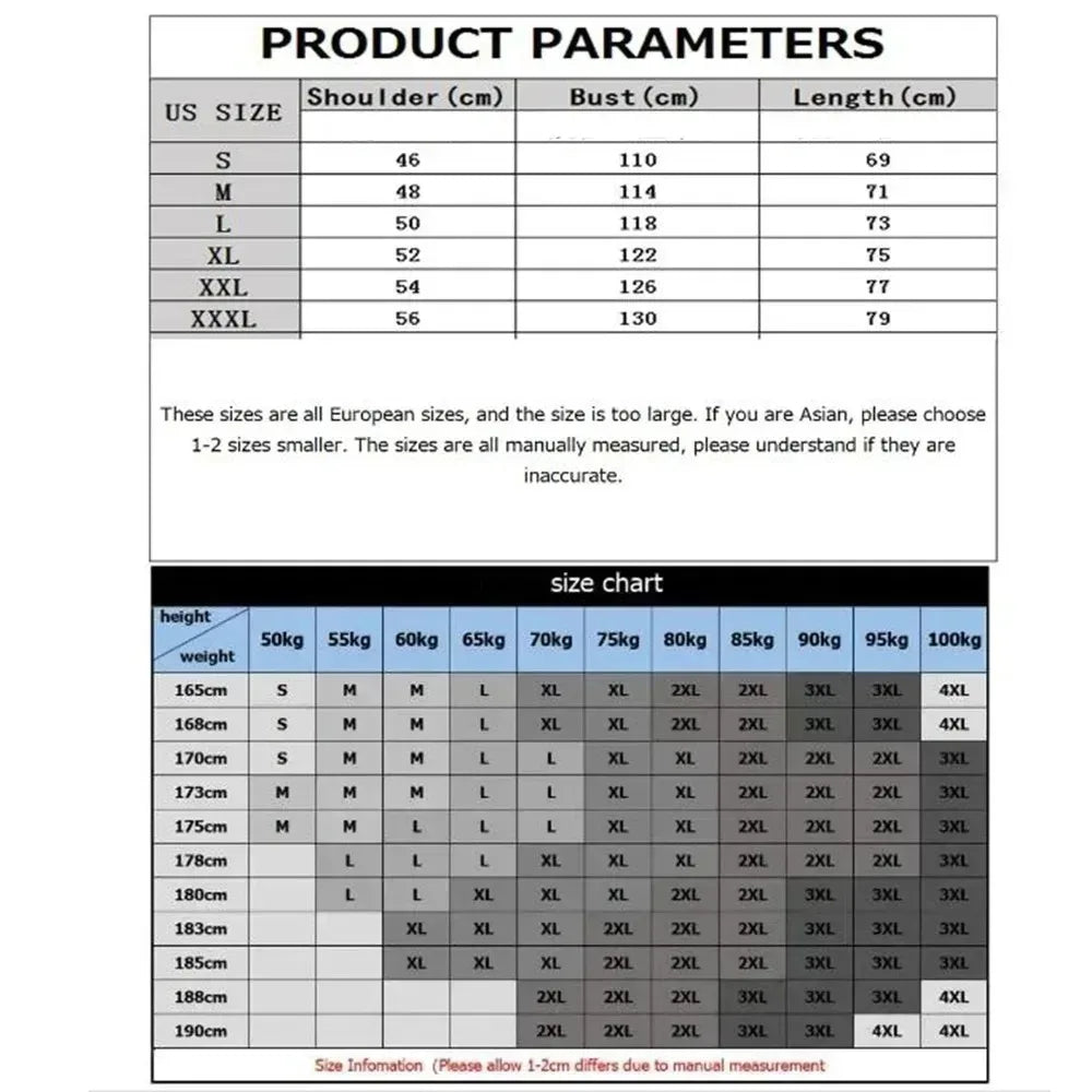 Size chart for rapper grecas tour album print hoodies fashion oversized sweatshirt with shoulder bust length and height weight details