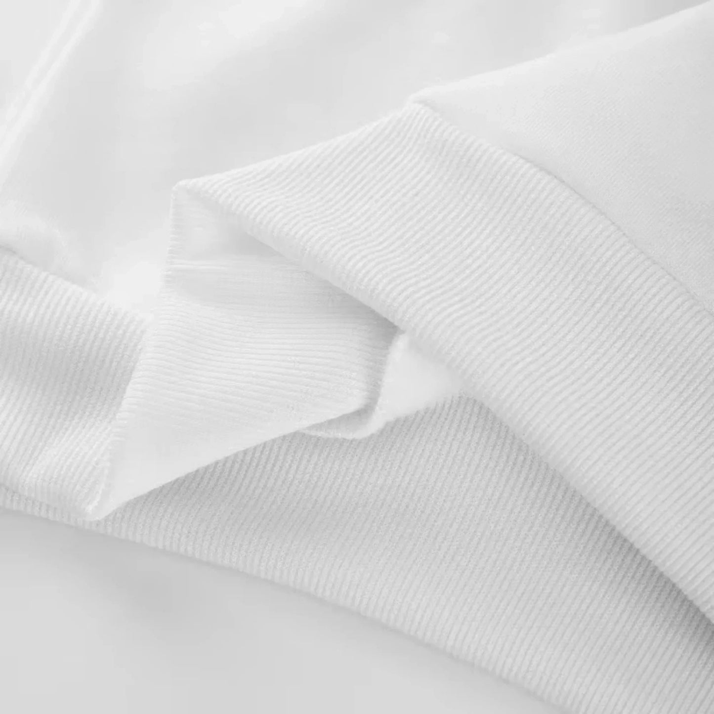White ribbed knit fabric with a soft smooth texture for rapper mgk lost americana tour graphic retro cotton y2k t shirt
