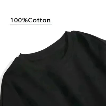Black 100 percent cotton crewneck t-shirt featuring rapper theodora tour 2026 album graphics for summer hip hop fans