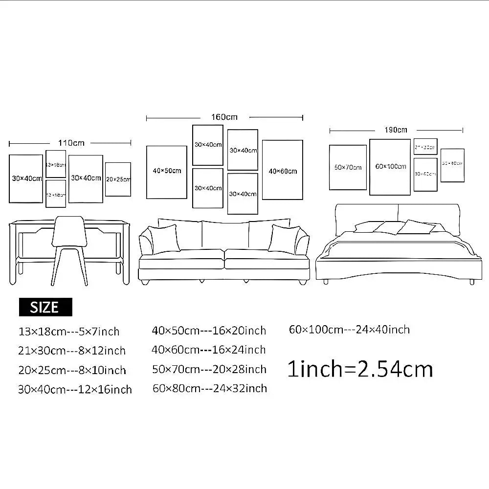 Black-and-white line art diagram showing wall-mounted rapper y-yeat album cover poster for trendy aesthetic wall room bar decoration
