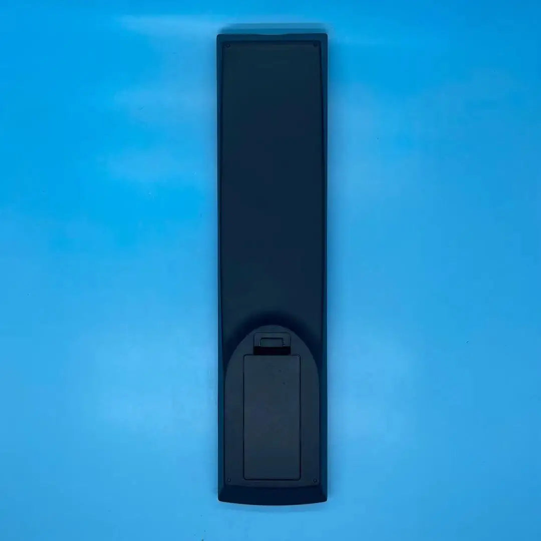 Black plastic rectangular remote control for yamaha wy92500 brx-610 mcr-750 blu-ray with battery compartment
