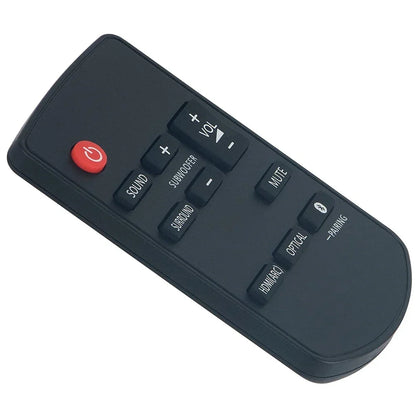 Black plastic remote control n2qayc000115 with red power button for panasonic su-htb488 sc-htb688eb-k theater tv sound