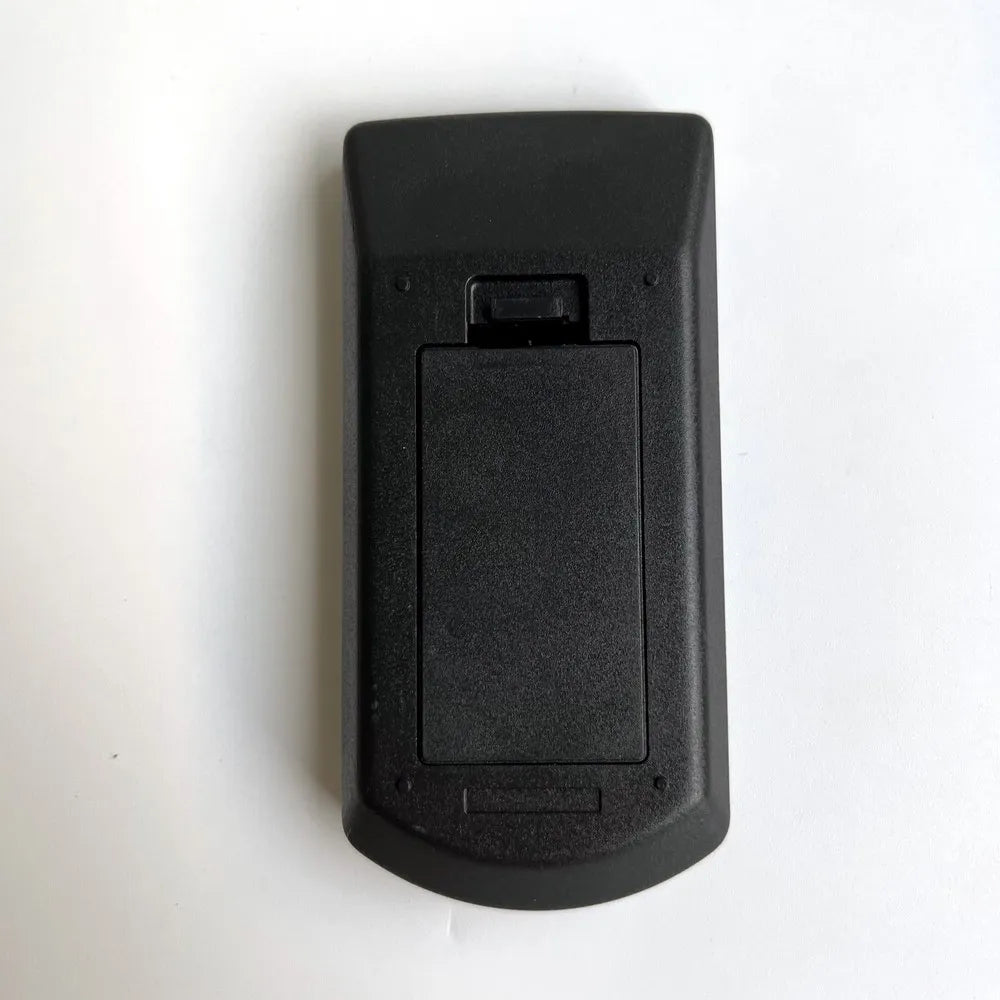 Black plastic remote control tss-15 wf50580 with textured surface and battery cover for yamaha home theater tss-20 wn82710