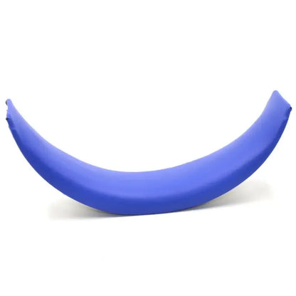 Blue curved foam balance board shown with replacement ear pads and head beam cushion for gold wireless ps3 surround sound cechya-0083 headphone
