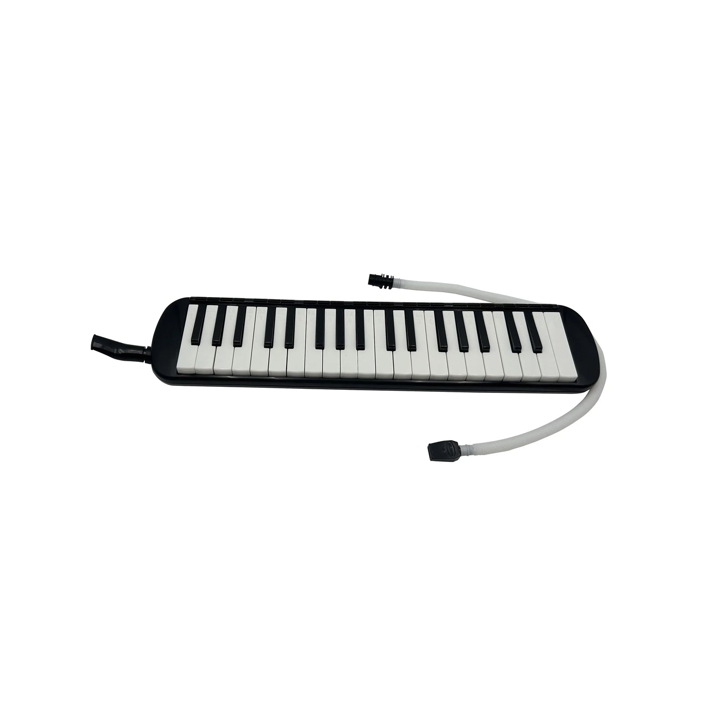 Black and white seasound oem mini piano mouth organ 37-key melodica with flexible tube and bag diatonic jyml037