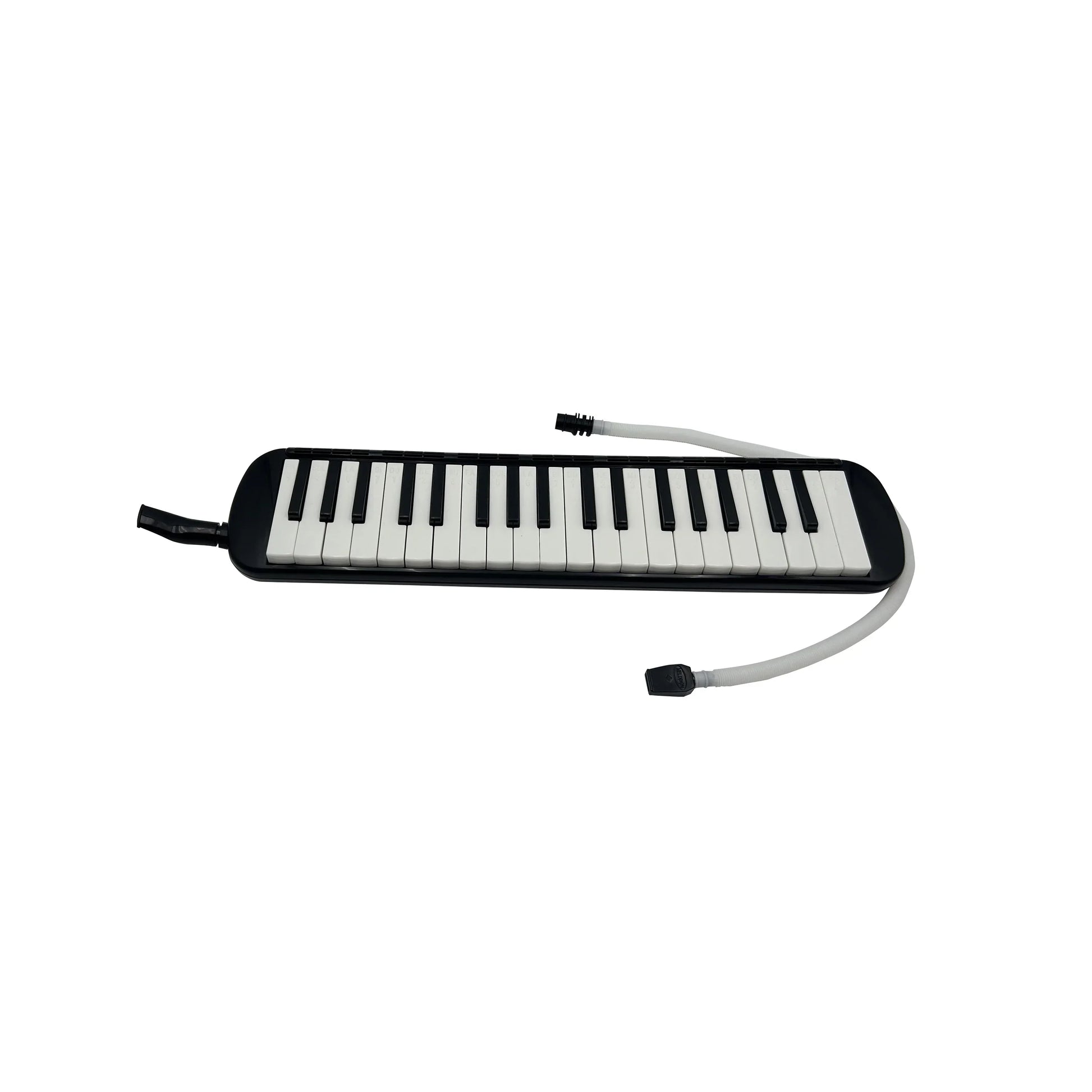 Black and white seasound oem mini piano mouth organ 37-key melodica with flexible tube and bag diatonic jyml037