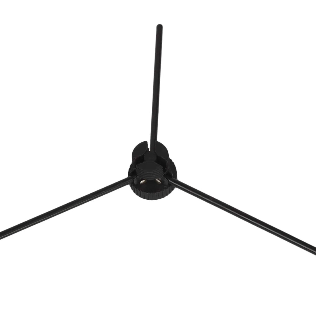 Slade black trumpet stand with foldable abs metal design and removable legs portable for brass instrument support
