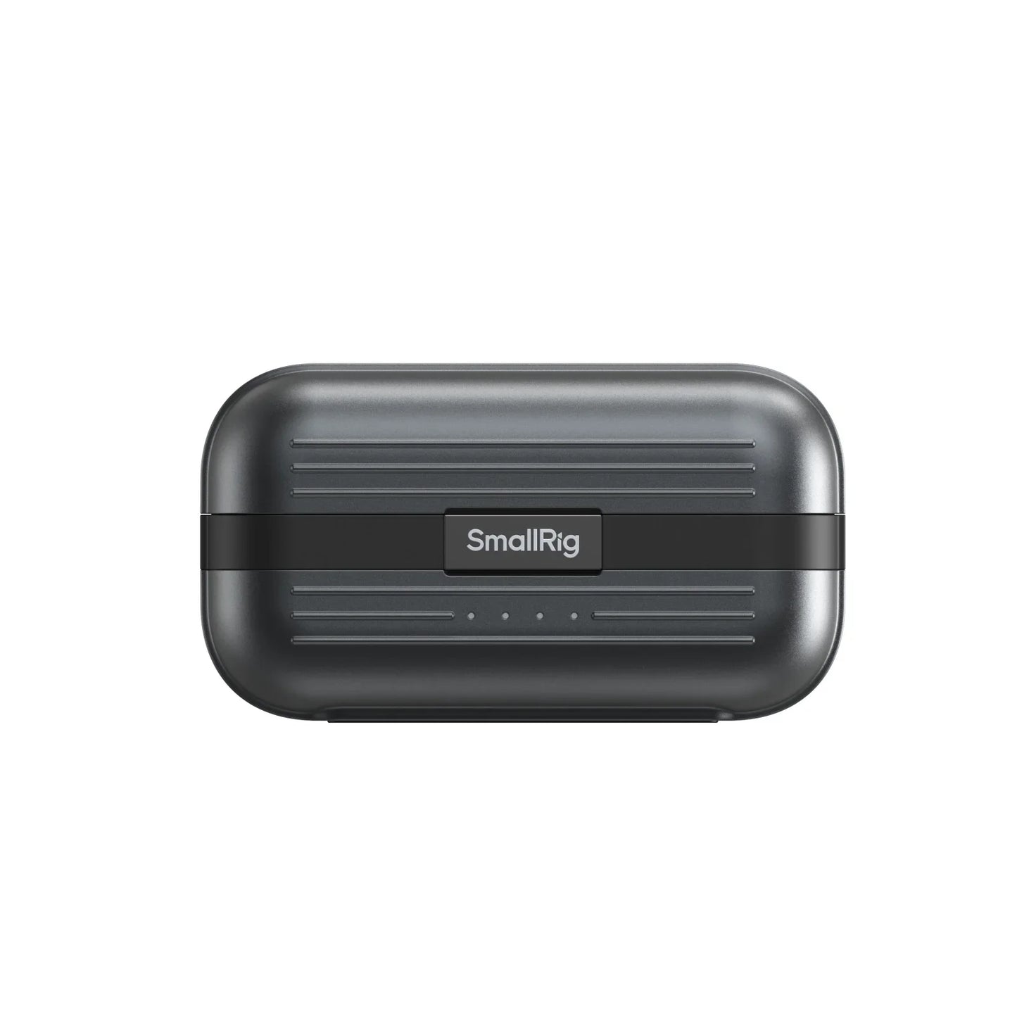 Smallrig s70 wireless charging case in dark gray with sleek matte finish and ridges for runtime content creators live streaming vlogging