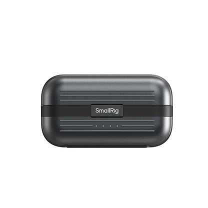 Smallrig s70 wireless charging case in dark gray with sleek matte finish and ridges for runtime content creators live streaming vlogging