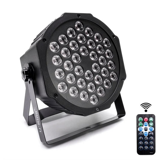 Black u.king brand stage PARs rgb led stage light with 36 bulbs 72w dmx512 control club dj equipment