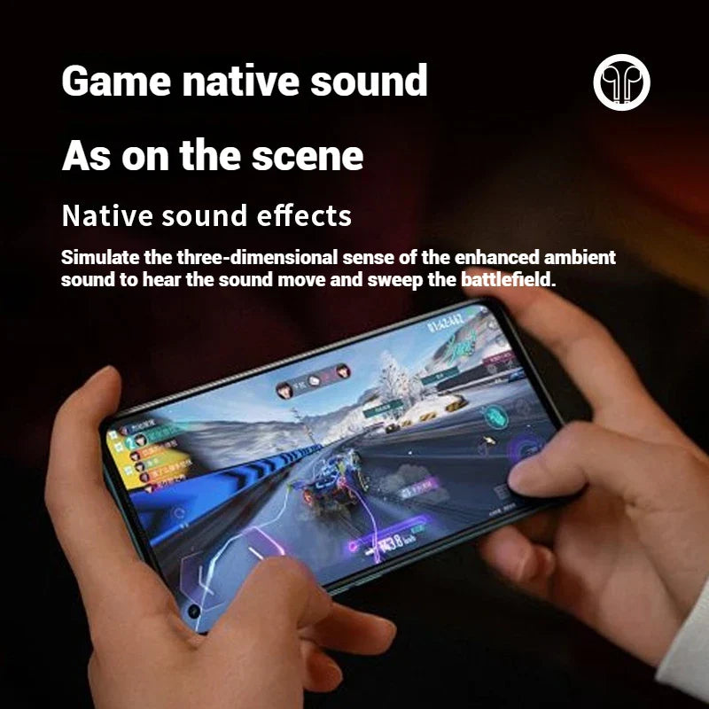 A sleek black subwoofer gaming wireless over ear ear hifi stereo headset with noise reduction sports earphones features immersive sound effects