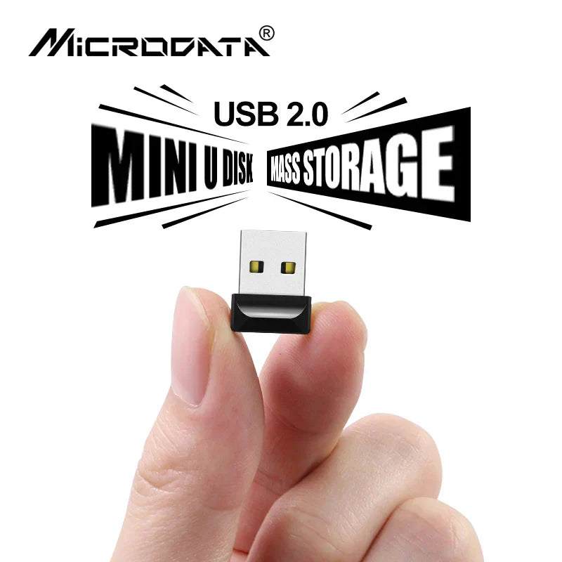 Black and silver microdata usb 2.0 flash disk 8gb with sleek compact design for portable memory stick pendrive 32gb use