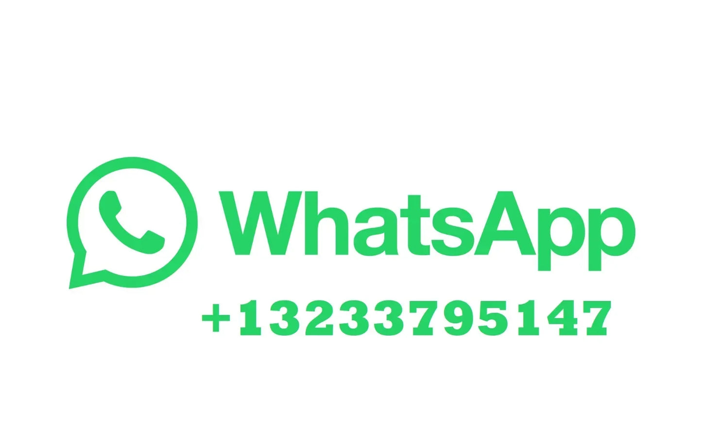 Green whatsapp logo with phone icon and contact number in green font for behringer wing 48-channel digital mixer product inquiry