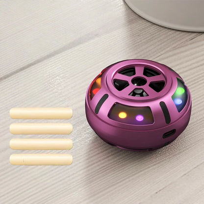 Purple metallic spherical tweeter car speaker with colorful led lights high efficiency loudspeaker for super power audio