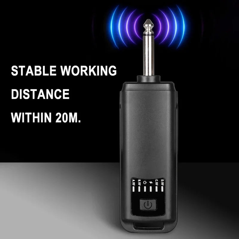 Black uhf wireless handheld karaoke microphone bluetooth with metallic input jack and illuminated control panel for professional home reverb