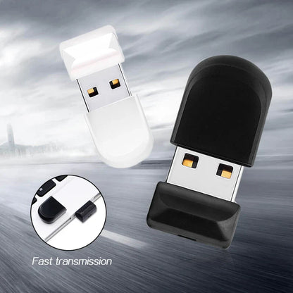 Black and white metal usb flash drives with sleek ergonomic design and metallic connectors for pendrive external storage