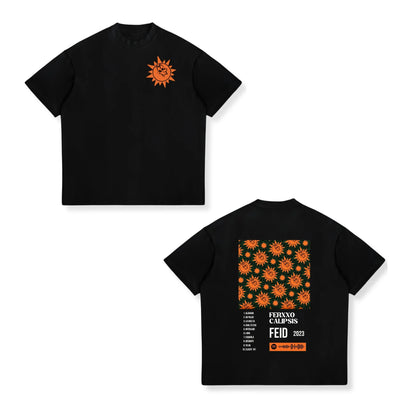 Rapper Feid Se Lo Juro Mor New T Shirt Fashion Men Aesthetic Funny Feid Ferxxo Clothing Summer Oversized Hip Hop Cotton Tees Top