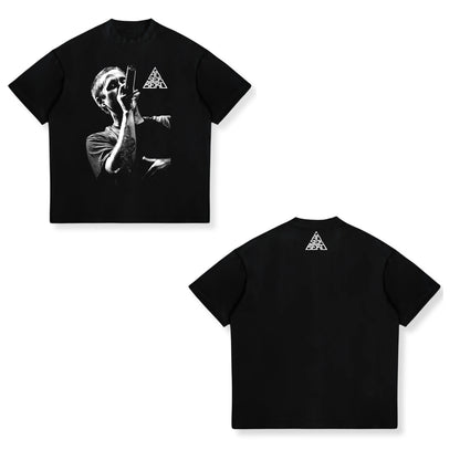 Rapper Canserbero Cotton Print T-Shirts Men Women Casual Fashion Oversized Hip Hop Short Sleeve T Shirt Male Tees Tops Man