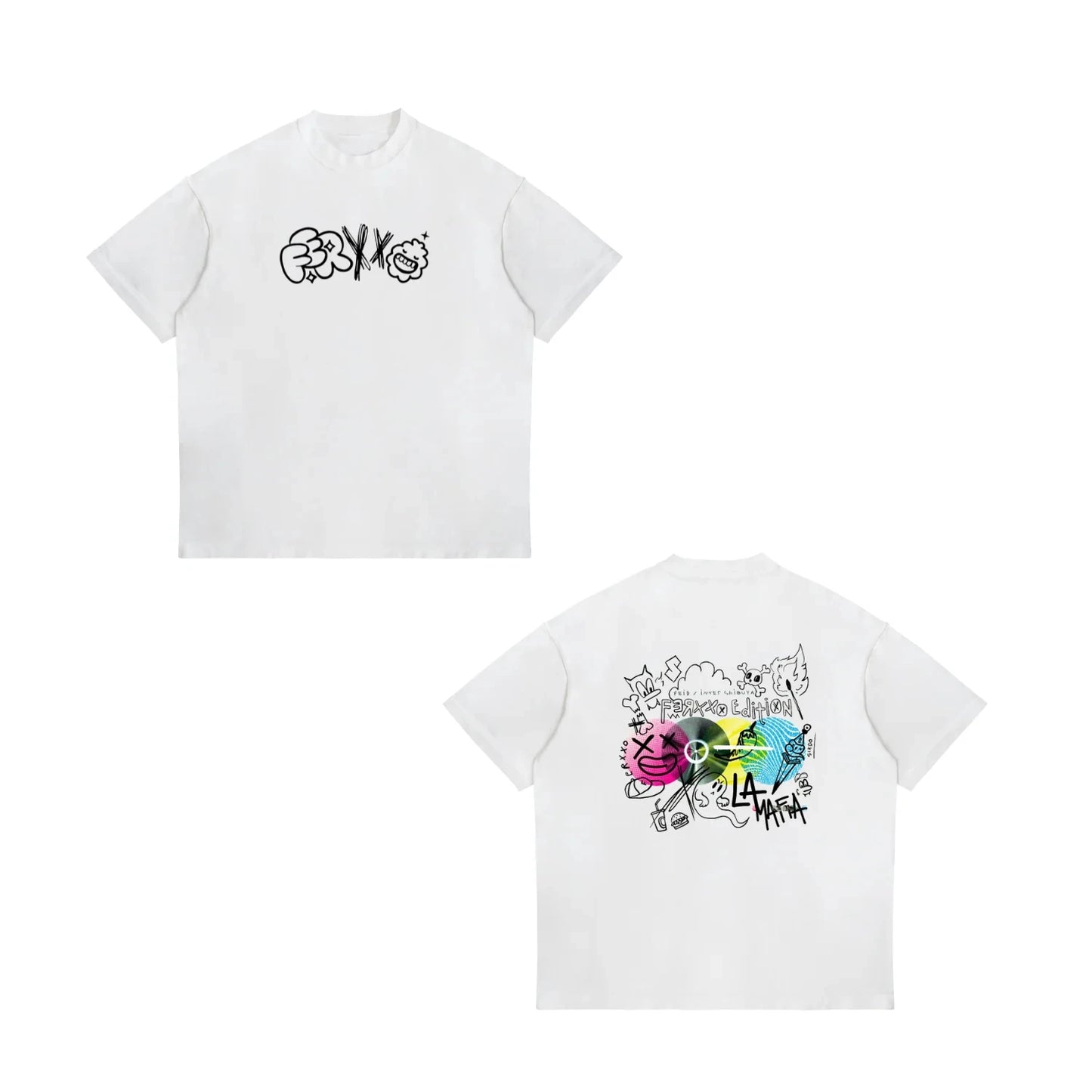 Rapper Feid Se Lo Juro Mor New T Shirt Fashion Men Aesthetic Funny Feid Ferxxo Clothing Summer Oversized Hip Hop Cotton Tees Top
