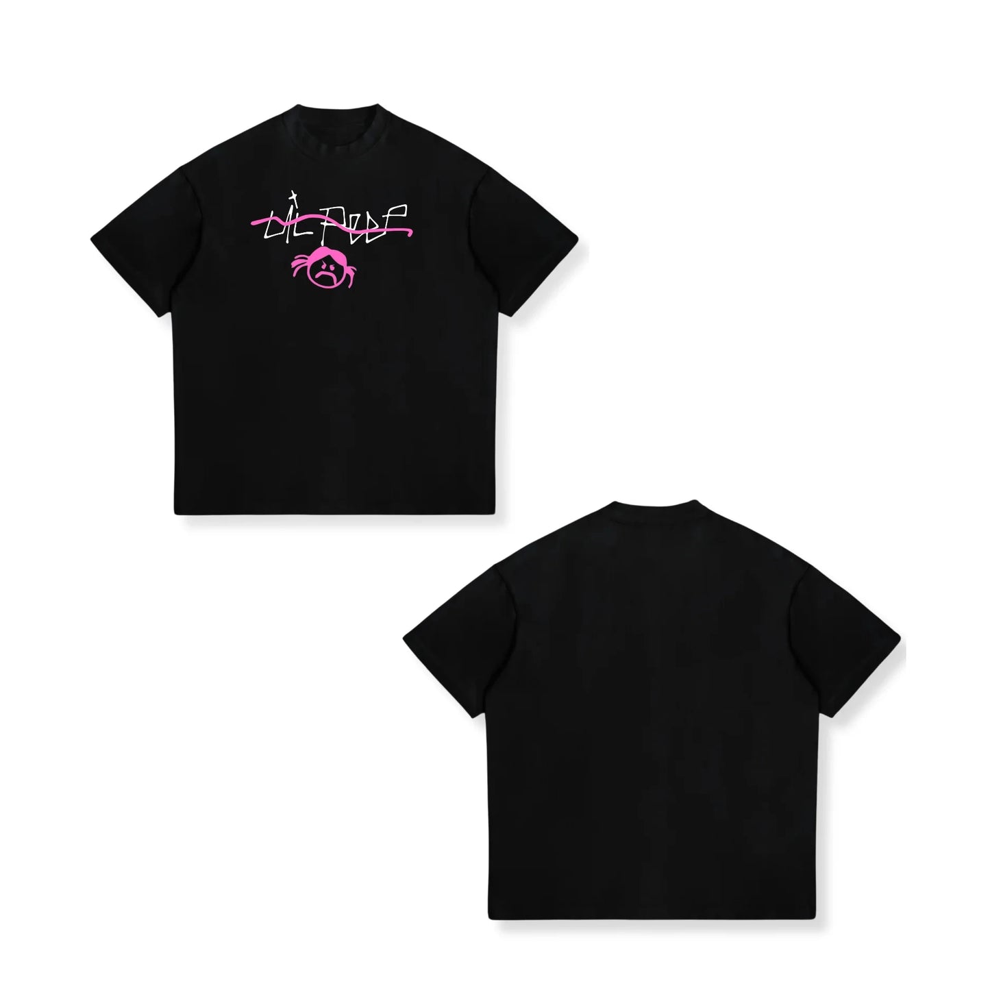 Rapper Lil Peep Hell Boy Graphic TShirt Men's Cool Hip Hop Fashion T-Shirts Men Women Cotton Oversized Tee Shirt Streetwear