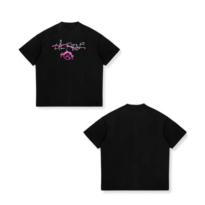 Rapper Lil Peep Hell Boy Graphic TShirt Men's Cool Hip Hop Fashion T-Shirts Men Women Cotton Oversized Tee Shirt Streetwear
