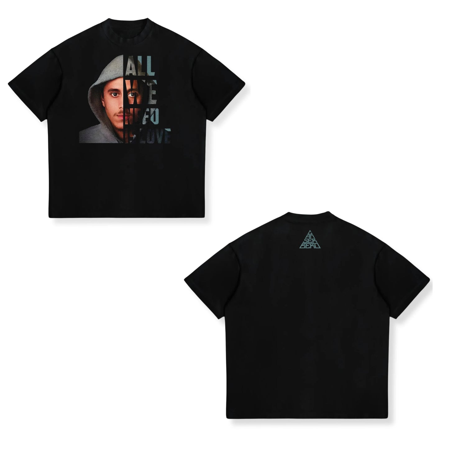 Rapper Canserbero Cotton Print T-Shirts Men Women Casual Fashion Oversized Hip Hop Short Sleeve T Shirt Male Tees Tops Man