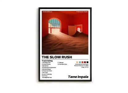 Pop Rock Singer Tame Impala Poster Aesthetic Rapper Music Album Currents Home Decoration Canvas Print Wall Art Room Decor
