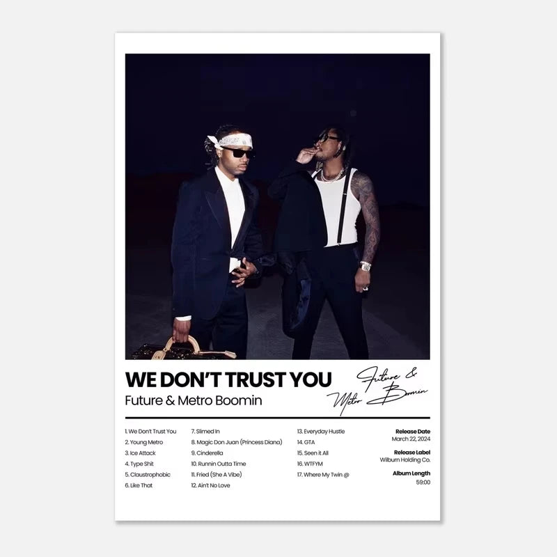 Music Album Flower Boy The Weeknd Hip Hop Print Posters For Living Room Canvas Painting Art Home Decoration Wall Decor Picture