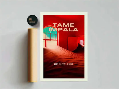 Pop Rock Singer Tame Impala Poster Aesthetic Rapper Music Album Currents Home Decoration Canvas Print Wall Art Room Decor