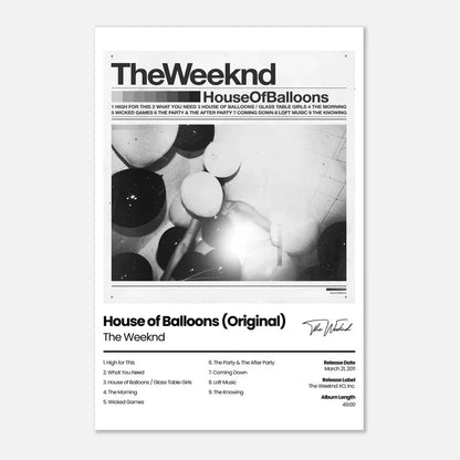 Music Album Flower Boy The Weeknd Hip Hop Print Posters For Living Room Canvas Painting Art Home Decoration Wall Decor Picture