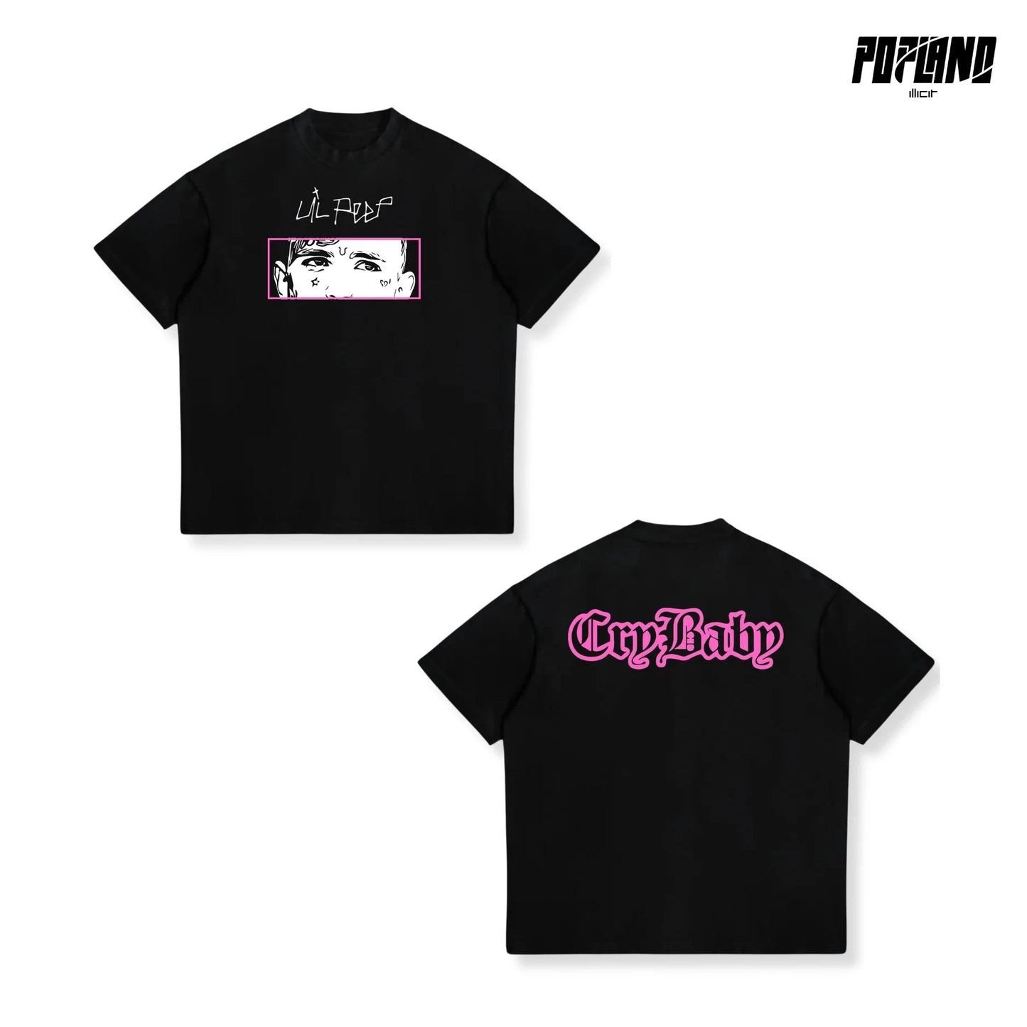 Rapper Lil Peep Hell Boy Graphic TShirt Men's Cool Hip Hop Fashion T-Shirts Men Women Cotton Oversized Tee Shirt Streetwear