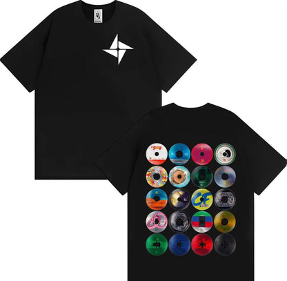 Rapper Orelsan Aesthetic Hip Hop Short Sleeve Tshrit Mens Women Harajuku Clothing Teenagers pure Cotton Tshrits Streetwear