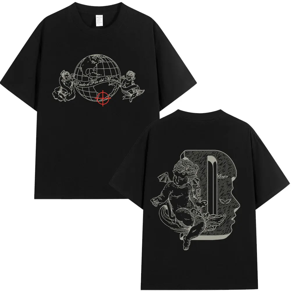 Rapper Duki ADA Tour Merch T-shirt Men's Women Clothing Cotton Cozy Oversized T-shirts Hip Hop Short Sleeve T Shirts Streetwear