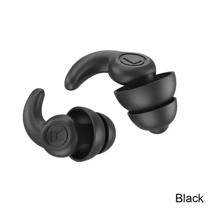 Anti Noise Silicone Earplug Sleep Noise Reduction Ear Plug Canceling Soundproof Ear Plugs Waterproof Swimming Soft Ear Protector