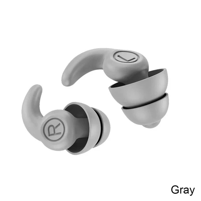 Anti Noise Silicone Earplug Sleep Noise Reduction Ear Plug Canceling Soundproof Ear Plugs Waterproof Swimming Soft Ear Protector