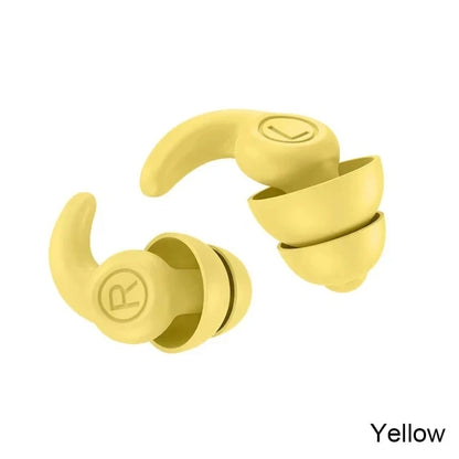 Anti Noise Silicone Earplug Sleep Noise Reduction Ear Plug Canceling Soundproof Ear Plugs Waterproof Swimming Soft Ear Protector