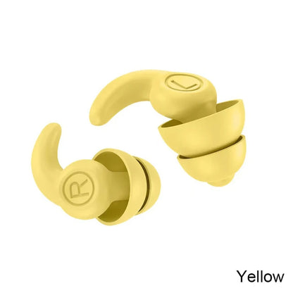 Sleep Noise Reduction Silicone Earplug Ear Protection Earplugs Anti-Noise Waterproof Plug For Travel Work Waterproof Earplugs
