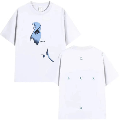Rapper Rosalia Lux Tour 2026 Album Print T Shirt Men Women Hip Hop Gothic Short Sleeve T-shirt Vintage Aesthetic Cotton T-Shirts
