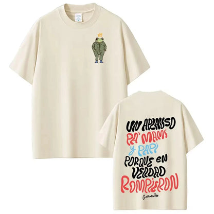 Rapper Bad Bunny Tour 2026 Album Merch T Shirt Debi Tirar Mas Fotos DTMF Fashion T-shirt Men Hip Hop Pop Music Short Sleeve Top